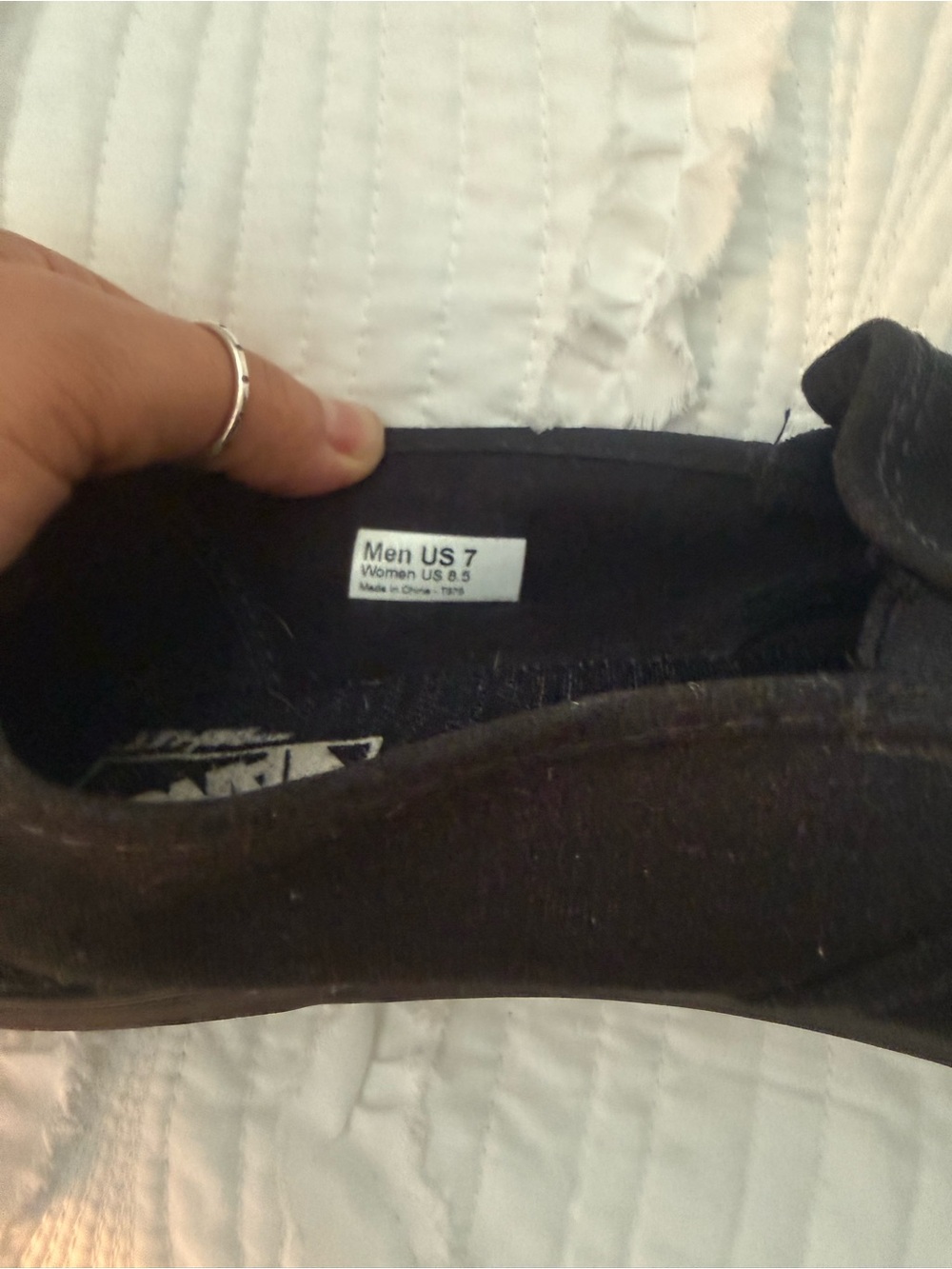 Vans Classic Slip-On Canvas Loafer - Black - Picture 5 of 5